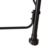 Outsunny Steel Frame 3-Seater Outdoor Garden Swing Chair w/ Canopy Beige(m-10)