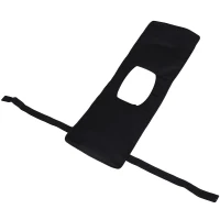 HOMCOM Gilet Zavorrato da 20 kg regolabile, in Tessuto Oxford e Acciaio, 36x52 cm, Nero(m-9)