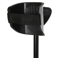 Outsunny Metal Detector Professionale, Regolabile e Impermeabile con Display LED, 23x22x114-135cm(m-9)