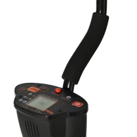 Outsunny Metal Detector Professionale, Regolabile e Impermeabile con Display LED, 23x22x114-135cm(m-10)