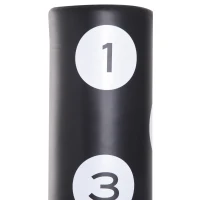 HOMCOM Sacco da Boxe da Terra con Bersagli, 70x70x176cm, Nero(m-7)