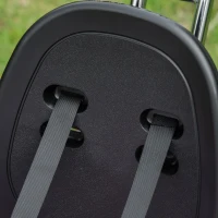 HOMCOM Triciclo para Bebé 2 em 1 Triciclo Evolutivo para Crianças de 1-5 Anos com Capô Dobrável Guiador Telescópico Grade de Proteção Removível e Apoio para os Pés 100x48x106cm Turquesa(m-12)