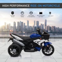 HOMCOM Motocicleta Electrica 6 V – 3 Roti, Lumini & Sunete(m-5)