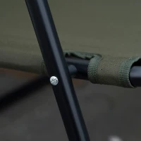 Krzesło kempingowe Outsunny, składane, 2-osobowe, do 160 kg, zielone, 141 x 67 x 80 cm(m-7)