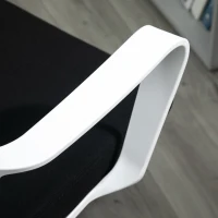 Vinsetto Ergonomic Desk Chair Mesh Office Chair with Adjustable Height Armrest and 360° Swivel Castor Wheels Black(m-10)