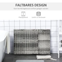 Outsunny poly-rotan wasmand(m-4)