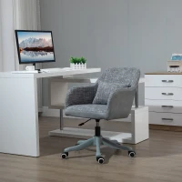 Vinsetto Massagestuhl Bürosessel mit USB-Schnittstelle Grau(m-2)