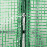 Outsunny szklarnia foliowa cieplarnia szklarnia na pomidory skrzynia inspektowa 4 półki kolor ciemnozielony 69 x 50 x 160 cm(m-8)