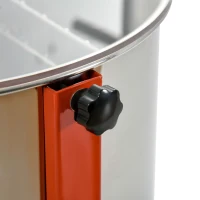 Nowoczesna Miodarka Outsunny z Korbką dla Pszczelarzy, Stal Nierdzewna, na 3 Ramki(m-6)