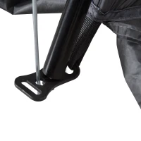 Outsunny namiot kempingowy siatka namiot moskitiera dla 4-6 osób z torbą(m-4)