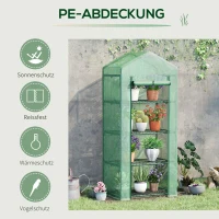 Outsunny kas donkergroen 69 x 50 x 160 cm(m-5)