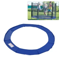 HOMCOM Φ244cm Trampoline Pad Pads Replacement Safety Surround Pads Padding - 8ft Blue(m-11)