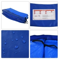 HOMCOM Φ244cm Trampoline Pad Pads Replacement Safety Surround Pads Padding - 8ft Blue(m-7)