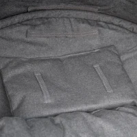 Outsunny Hanging Egg Chair Swing Hammock Chair with Stand, Cushion and Retractable Canopy, for Indoor and Outdoor, Grey(m-8)