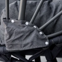 Outsunny Hanging Egg Chair Swing Hammock Chair with Stand, Cushion and Retractable Canopy, for Indoor and Outdoor, Grey(m-7)