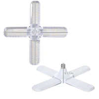 Outsunny LED Grow Light, Full Spectrum Foldable 20W Plant Grow Lamp with E27 Base and 240Pcs LEDs for Indoor Hydroponics Greenhouse Plants Seedling, Growing, Blooming(m-3)