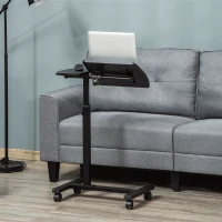 HOMCOM masa cu roti, suport PC 58x34x72-90cm(m-10)