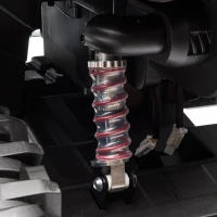 Homcom ATV Electric 12V pentru Copii – Rosu, cu Faruri & Pedale(m-9)