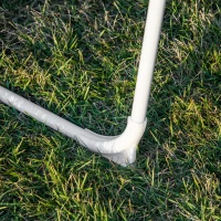 Outsunny Masa si Scaune de Gradina pentru Copii cu Umbrela Reglabila, Set 4 Piese cu Desen Rechin, Varsta 3-6 ani, Albastru inchis(m-10)