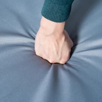 Outsunny 2-3 Seater Outdoor Garden Rattan Swing Chair with Adjustable Canopy Removable Cushion Hammock Seater Bench Bed Lounger, Mixed Grey(m-10)