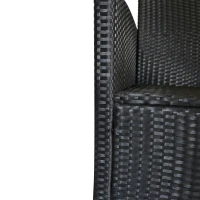 Outsunny 4 PCS Outdoor Patio Furniture Sets All Weather PE Rattan Chair set Indoor Outdoor Backyard Garden Coffee Table with Cushions Cream White(m-11)