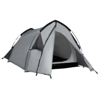 Outsunny Camping Tent for 1-2 Person Tent with Large Window Waterproof for Fishing(m-10)