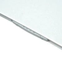 Outsunny Patio Foldable Picnic Table-Silver(m-9)