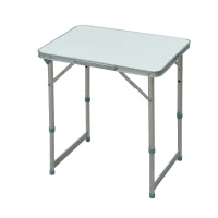 Outsunny Patio Foldable Picnic Table-Silver(m-1)