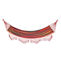 Hangmat 2 x 1 m staande hangmat weerbestendig UV-bestendig buiten tot 120 kg(m-9)