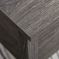 HOMCOM salontafel bijzettafel salontafel salontafel tafelblad woonkamer tafel opslag hefbaar tafelblad spaanplaat bruin 98 x 48 x 45 cm(m-8)