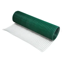 PawHut woelmuisgaas volièregaas konijnengaas hek van gaas beschermend gaas flexibel PVC donkergroen 0,9 h x 30 h m(m-10)