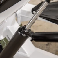 HOMCOM mini-stepper mini-bike fitness hometrainer LCD scherm met twee grote pedalen metaal ABS wit + zwart 48 x 34 x 21 cm(m-8)