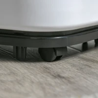 HOMCOM Deumidificatore da 25L 3 Modalità e 2 Velocità Timer 24h Design Silenzioso 33.5x23x57cm Bianco(m-9)