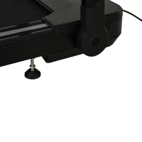 HOMCOM Tapis électrique de course pliable 1-12 Km/h 600 W écran LED multifonction 12 programmes noir(m-8)