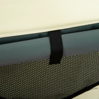 PawHut Geanta de Transport Pliabila pentru caini, Gri, 61x46x51cm(m-7)