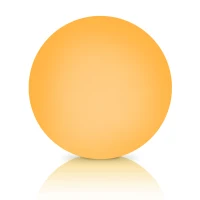 HOMCOM 16 RGB LED Ball Light, Colour Changing Mood Lamp (Globe Shape) with Rechargeable Battery, Remote Control - φ35 cm(m-7)