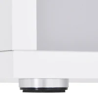 HOMCOM Sapateira com Assento Acolchoado Carga máxima de 120kg MDF 80x30x43cm Branco(m-11)