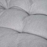 PawHut Raised Pet Bed for Medium Dogs w/ Washable Cushion, Grey(m-9)