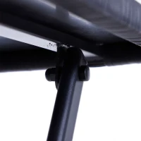 Outsunny 2-Seater Rattan Furniture Set-Black(m-8)