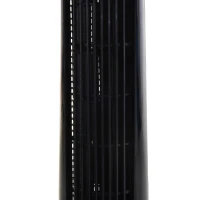 HOMCOM 36" Oscillating Tower Fan with Remote Control, 7.5H Timer, 3 Speed, 3 Modes, Quiet Cooling Fans, Electric Floor Standing Fan for Home Bedroom Office, Black(m-8)