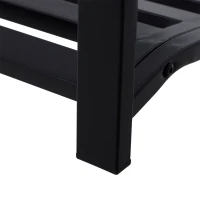 Outsunny Balansoar Suspendat de Gradina din Metal Negru(m-13)