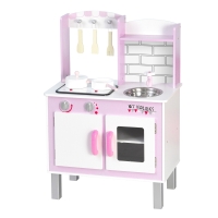 Cocina De Juguete De Madera AIYAPLAY Para Niños 3 Años – Con Sonido, Fogón, Horno, Fregadero Y Accesorios (Gris, 57x26x82 Cm Cocina De Juguete De Madera AIYAPLAY Para Niños 3 Años – Con Sonido, Fogón, Horno, Fregadero Y Accesorios (Gris, 57x26x82 Cm