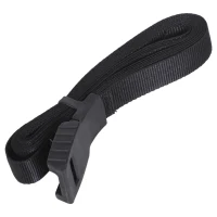 HOMCOM wózek do kajaka, wózek kajakowy, wózek do deski surfingowej, składany, z paskiem, z oponami PU, aluminium, do 90 kg(m-9)