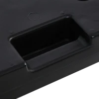 Outsunny Baza pentru Umbrela de Gradina cu Baza in forma de Cruce Set 4 Tigle(m-8)