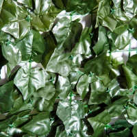 Outsunny Artificial Leaf Hedge Screen Privacy Fence Panel for Garden Outdoor Indoor Decor 3 x 1.5M Dark Green(m-11)