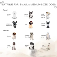 PawHut Elevated Pet Bed Dog Foldable Outdoor Cot Tent Canopy Shelter Instant 92 L x 76 W x 90 H cm Coffee(m-6)