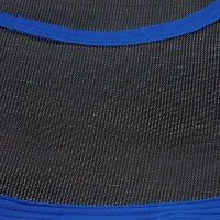 Outsunny Baloiço com Tenda Infantil Baloiço Ninho com Porta Enrolável e 2 Janelas de Malha para Crianças e Adultos Carga Máxima 200kg Interior e Exterior Ø100x180 cm Preto e Azul(m-10)