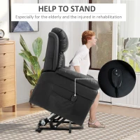 HomCom fotoliu rabatabil, cu telecomanda, 96x93x103 cm(m-6)