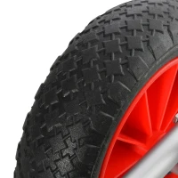 HOMCOM Carucior pliabil pentru Caiac potrivit pentru toate suprafetele cu Anvelope de 25cm(m-8)