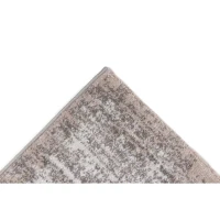 HOMCOM Teppich Kurzflor Beige 190 x 133 x 1 cm(m-2)